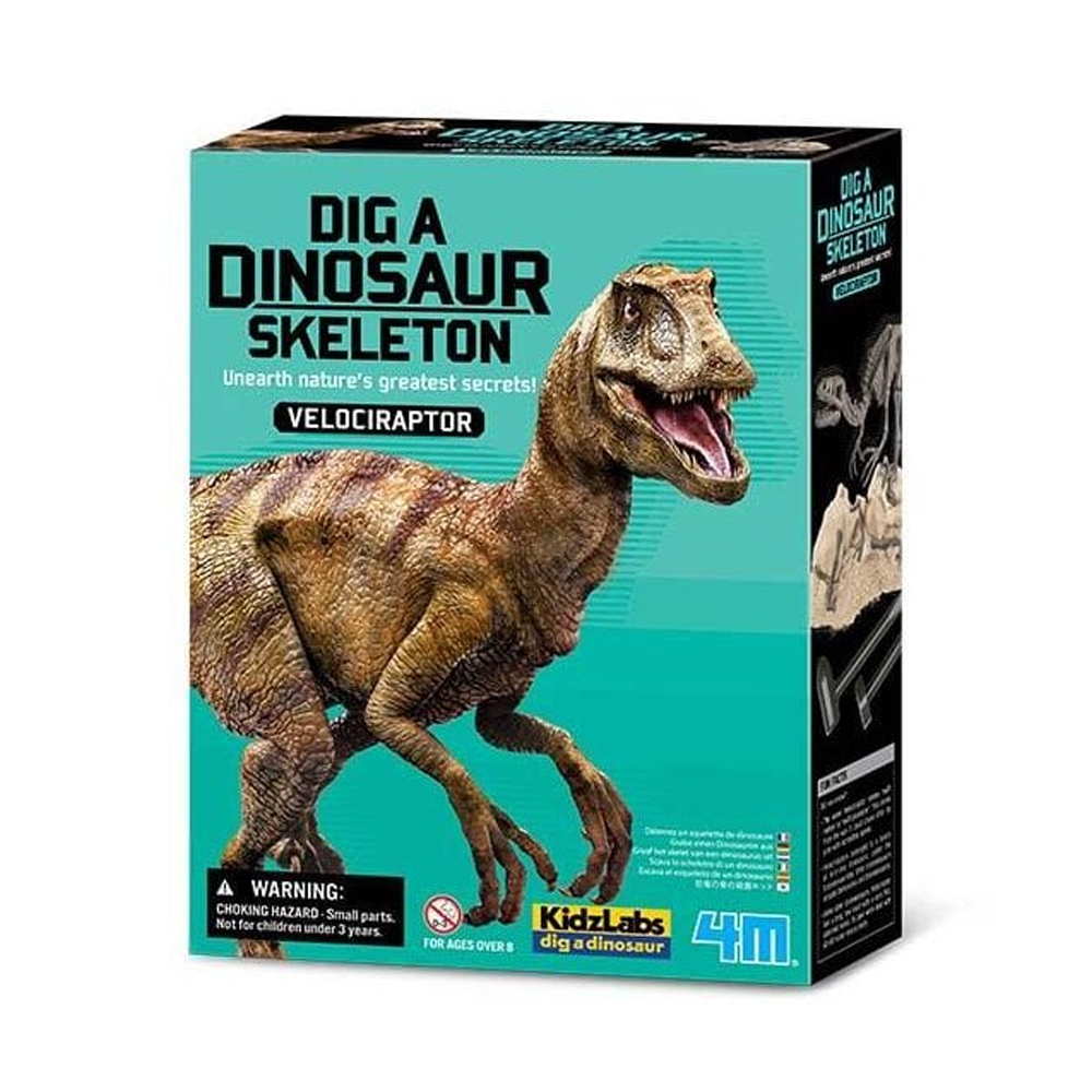 KidzLabs/Dig a Dinosaur Skeleton/Velociraptor